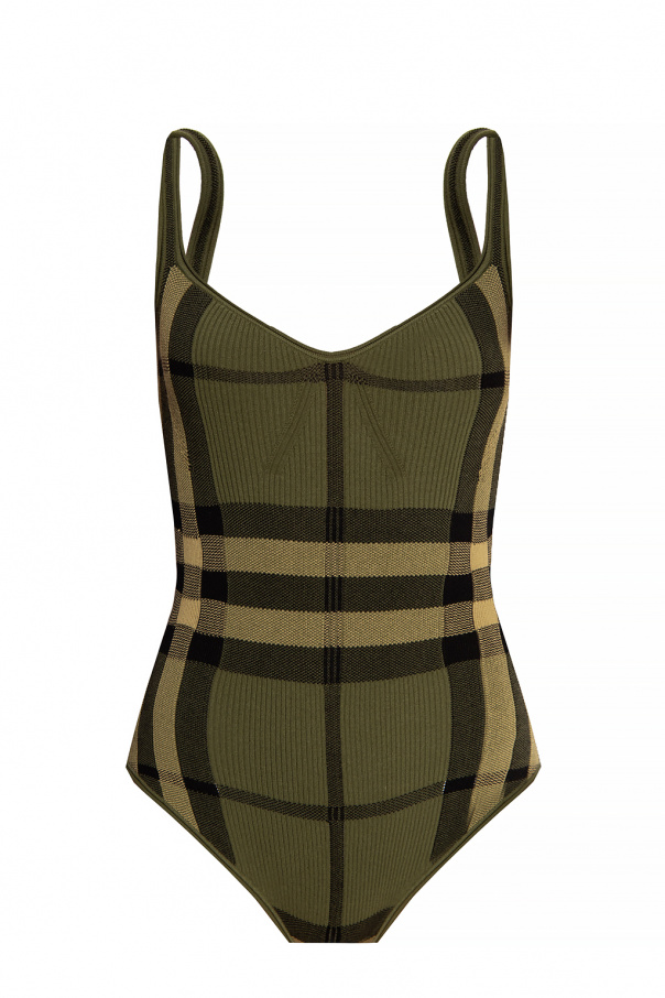 Burberry swimsuit deals womens green